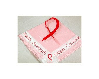 Breast Cancer Scarf - Etsy