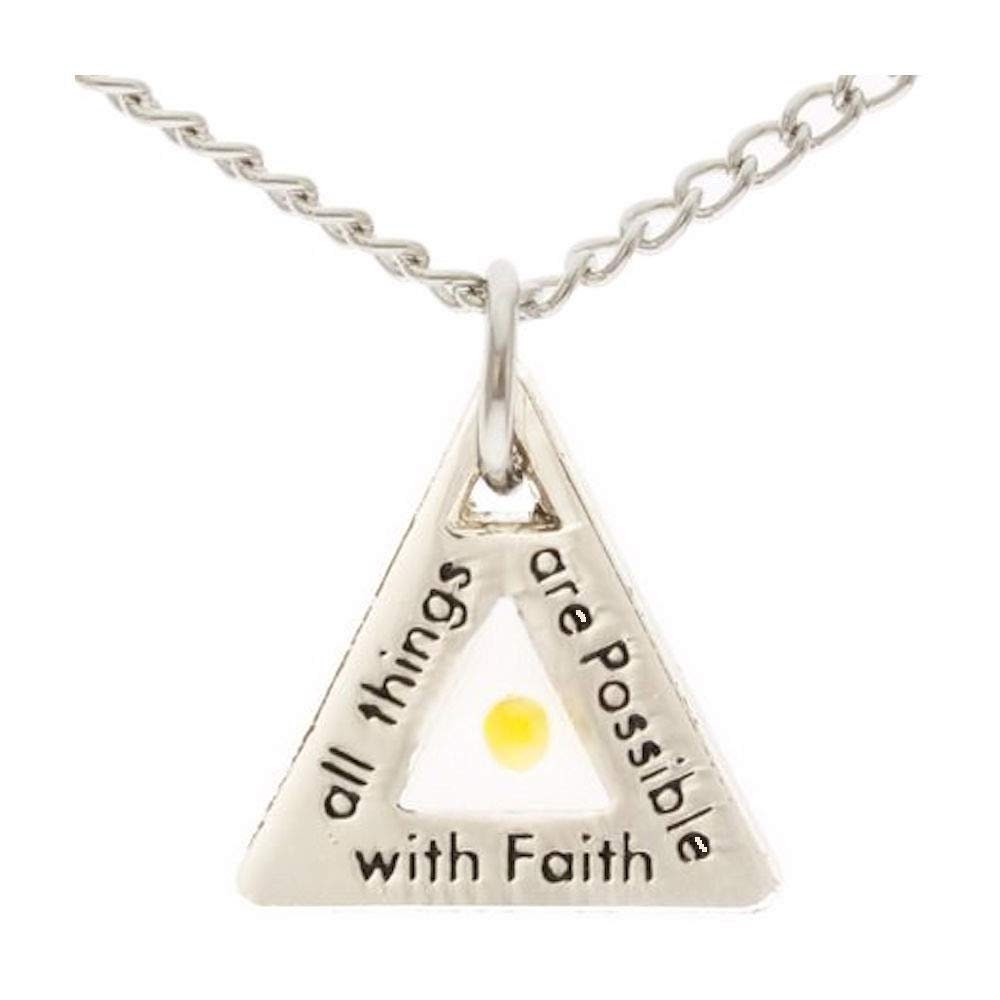 Mustard Seed Necklace All Things Are 