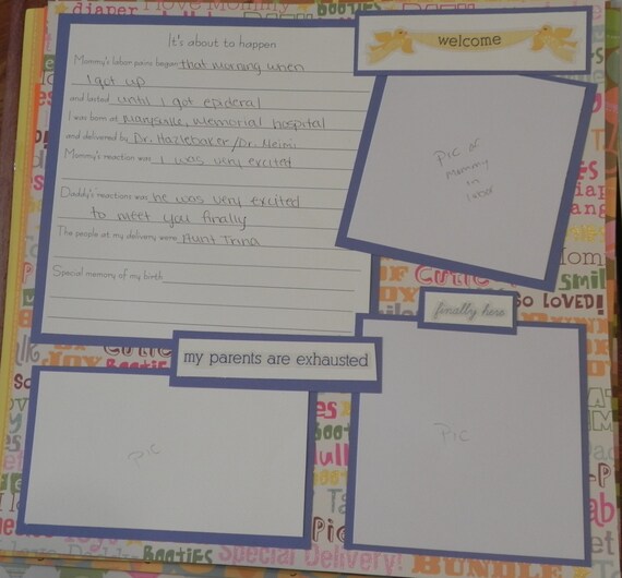 Items similar to Boy Albums on Etsy