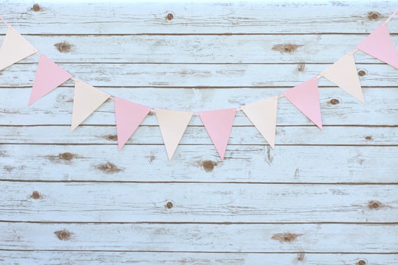 Girl Pink Squares And Stripes Personalised Baby Shower Bunting Banner Garland Girl Pink Squares And Stripes Personalised Baby Shower Bunting Banner Garland