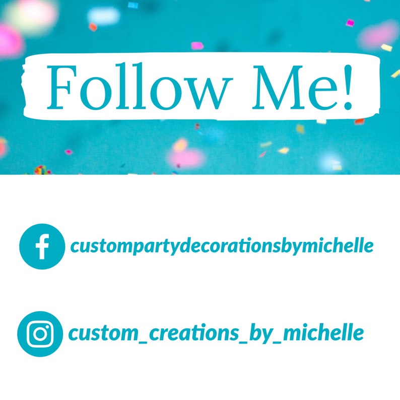 Doughnut Banner Birthday Party Banner Teal Donut Cake Smash Banner