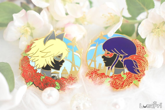 1 5 Ml Ladybug Chat Enamel Pin Set Etsy 1 5 Ml Ladybug Chat Enamel Pin Set Etsy