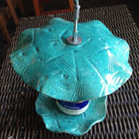 Bird Seed Log Cylinder Feeder Handmade Ceramic Etsy