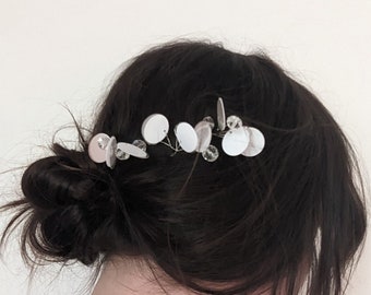 Sequin & Pearl Bridal Hair Pin Set