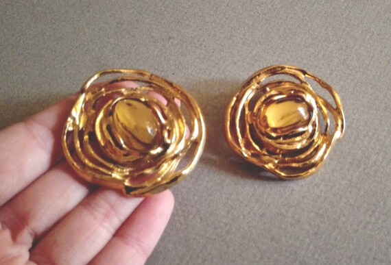 YVES SAINT LAURENT ~ Authentic Vintage Gold Plate… - image 4