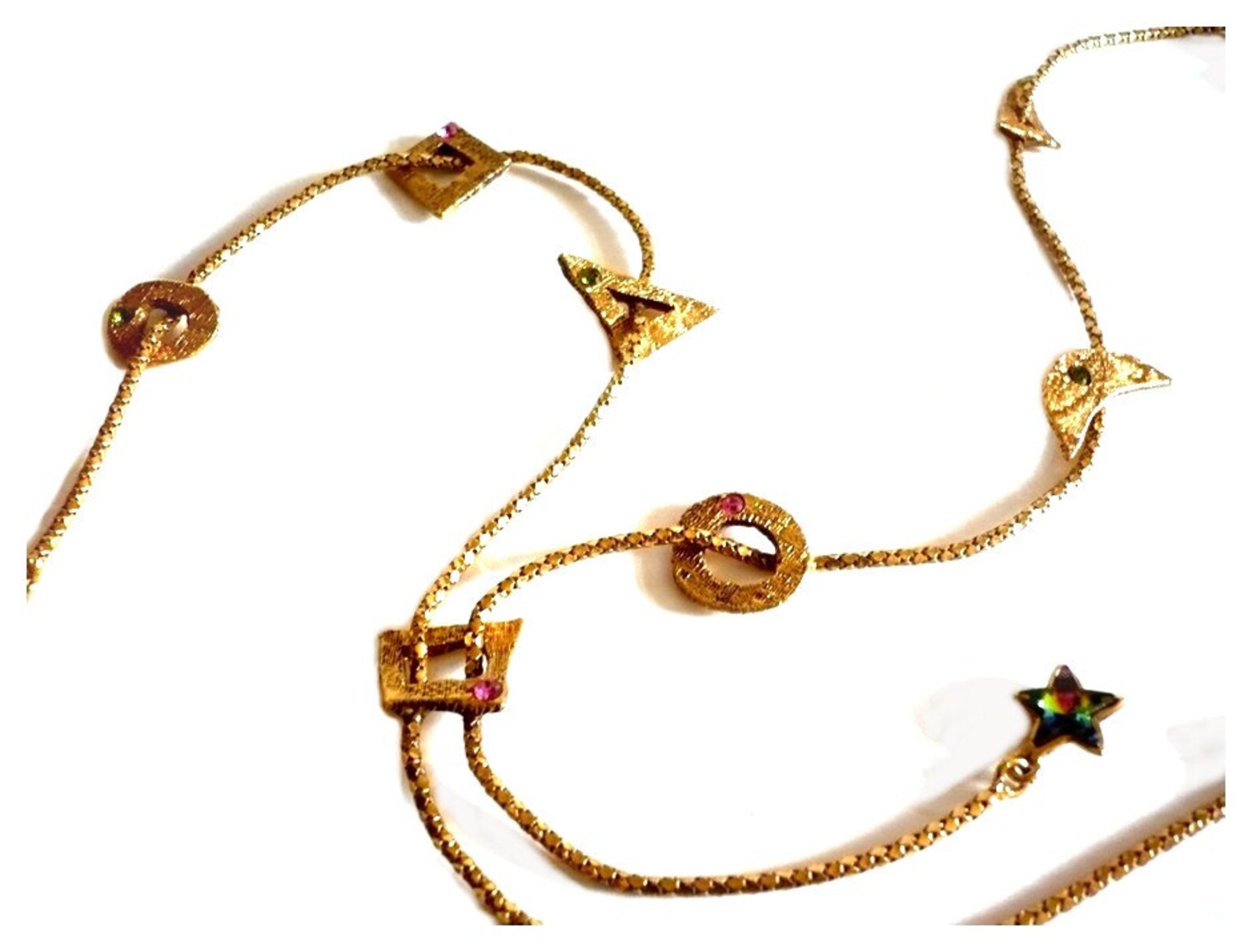 Collier Créateur Xavier Loubens Lumen - Pendentif Faux Diamant Transparent