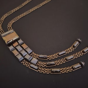 JP GAULTIER ~ Authentic Vintage Long Tie Necklace/Sautoir/Chain/Link
