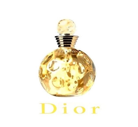 dior perfume gold bottle