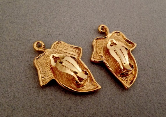 YVES SAINT LAURENT ~ Authentic Vintage Gold Plate… - image 4