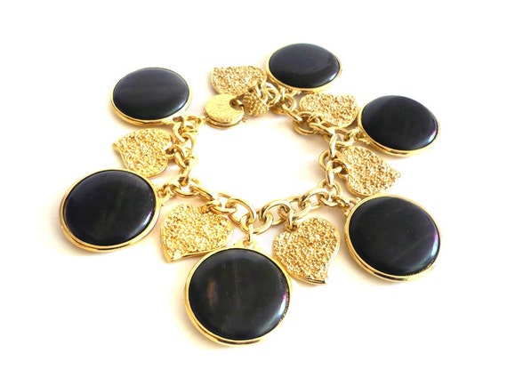 YVES SAINT LAURENT ~ Authentic Vintage Gold Plate… - image 1