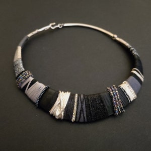 CHRISTIAN LACROIX ~ Authentic Vintage Silver Plated Necklace/Choker - CL