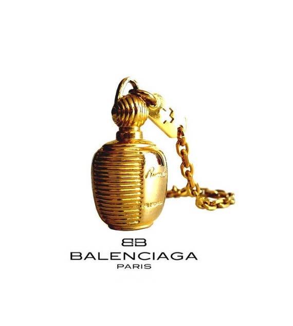 BALENCIAGA ~ Authentic Vintage Bottle Perfume Key
