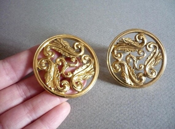 YVES SAINT LAURENT ~ Authentic Vintage Gold Plate… - image 3