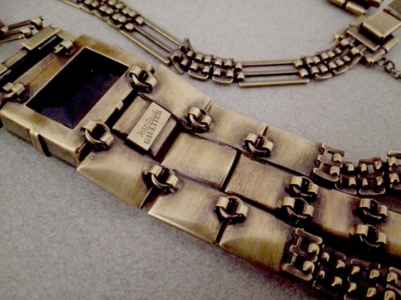 JP GAULTIER ~ Authentic Vintage Long Tie Necklace… - image 8