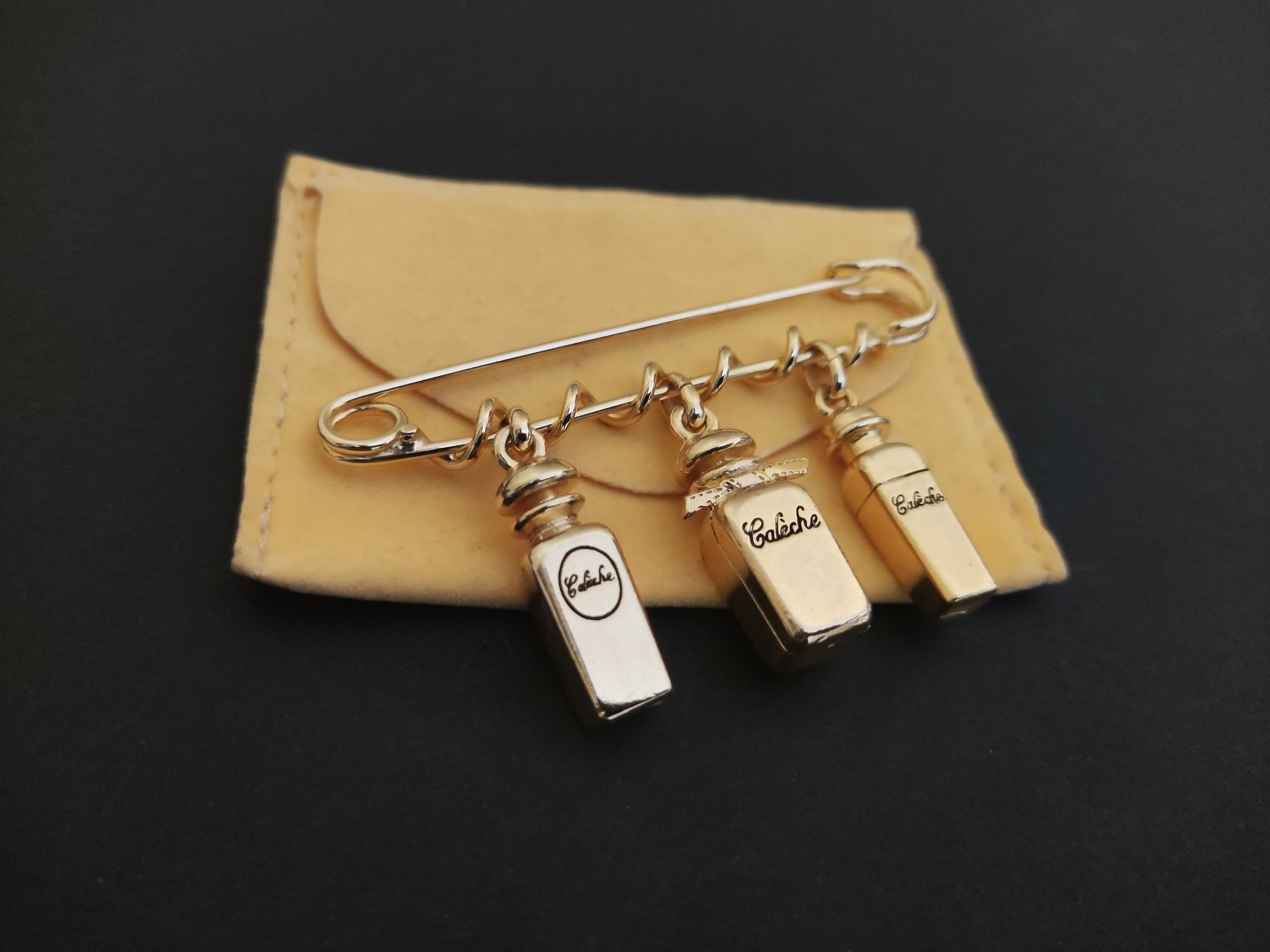 【HERMES】vintage pierce Reserved for Jess - HERMES ~ Authentic Vintage Large Gold
