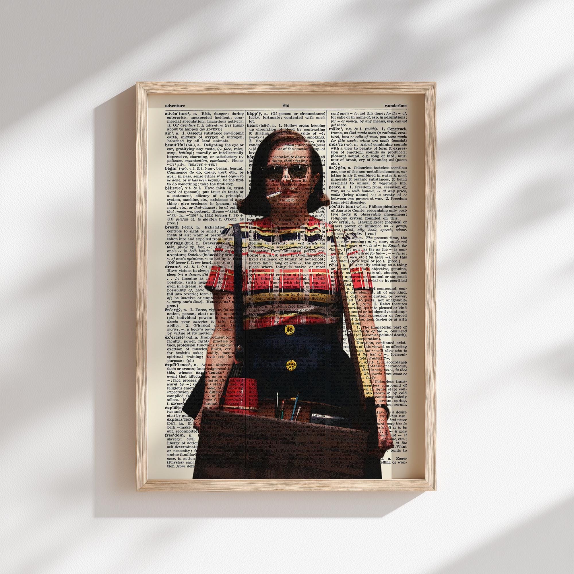 Print Margaret Peggy Olson Series Feminist Secretary Elisabeth