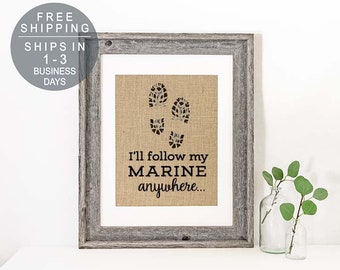Marine Print, Gift for Marine Wife, Military, Marine Gift, USMC Gift, Marine Wife, Marine Girlfriend, USMC, Marines, Marine Husband