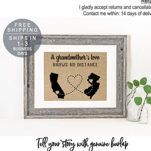 Personalized Mothers Day Gift for Her Gifts for Mom Long Distance Gifts for Grandma Gift from Grandkids Long Distance Grandparents Gift