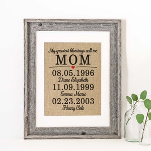 2024 Mother Day Gifts for Mom Poem Mother Day Personalized Gift from Son Personalized Mother Day Gift from Daughter Mother Daughter Gift