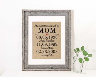 2024 Mother Day Gifts for Mom Poem Mother Day Personalized Gift from Son Personalized Mother Day Gift from Daughter Mother Daughter Gift