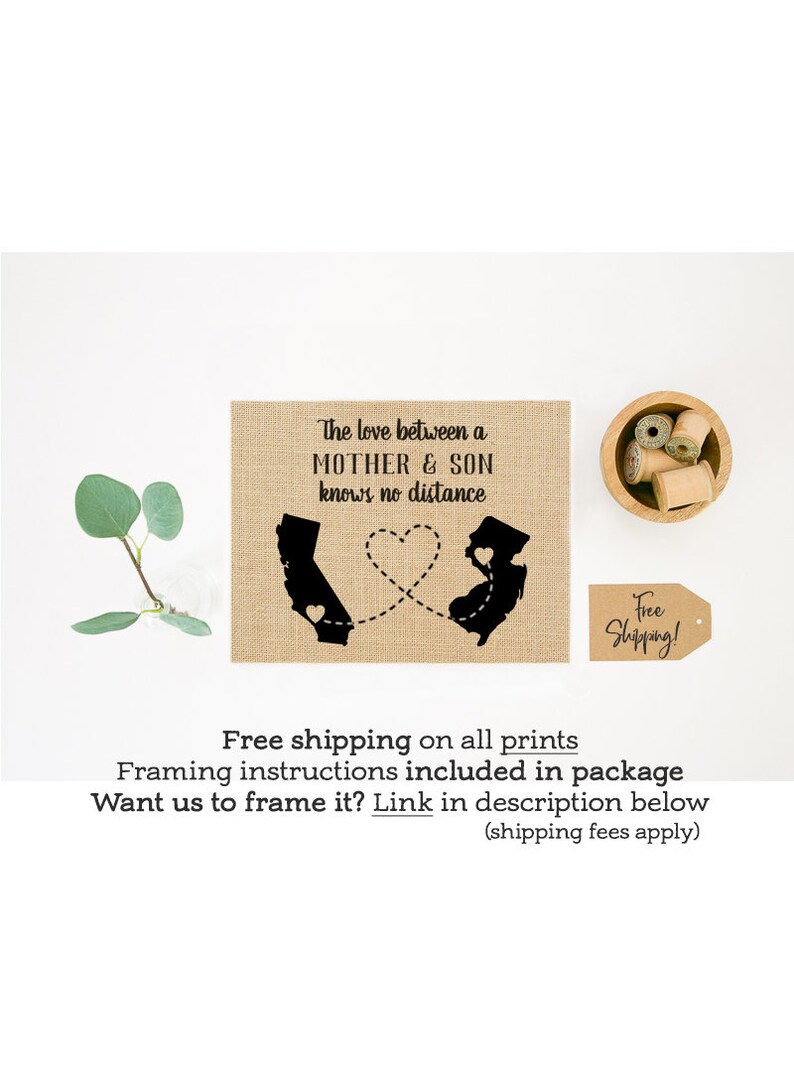 Long Distance Gift Long Distance Mother Son Gift Christmas Etsy Canada