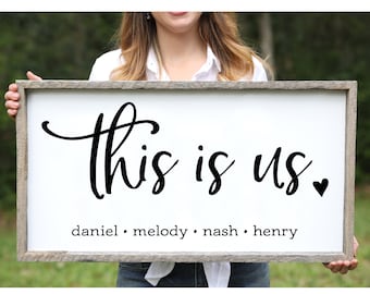 Mother Day Gift from Wife Wood Wedding Gift Adoption Gifts Personalized Family Gift for Adoption Day Family Decor Anniversary Gift for Wife