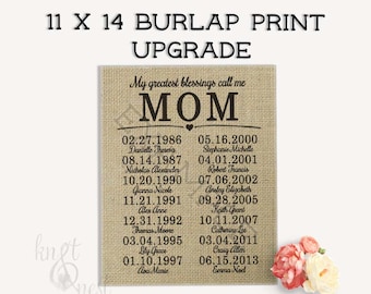 11 x 14 or 8 x 10 Burlap Art Print Add-On by KNOTnNEST: 12 x 14.5 piece of burlap, designed to fit any frame with an 11" x 14" matte opening