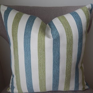 Stripes 18x18,19x19,20x20,12x20 pillow cover,throw pillow,decorative pillow,same fabric on both sides