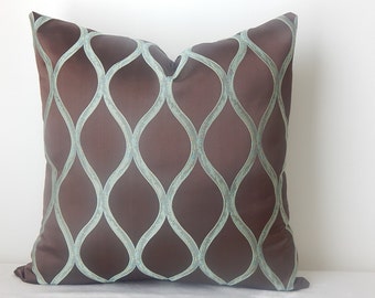 Modern elegant 18x18 pillow cover,throw pillow,decorative pillow,same fabric on both sides