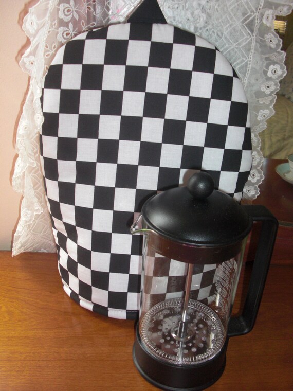 French Coffee Press Cozy Cafetaire Cover Insulbright And Warm Etsy