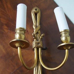 Antique Bronze wall lamp French antique