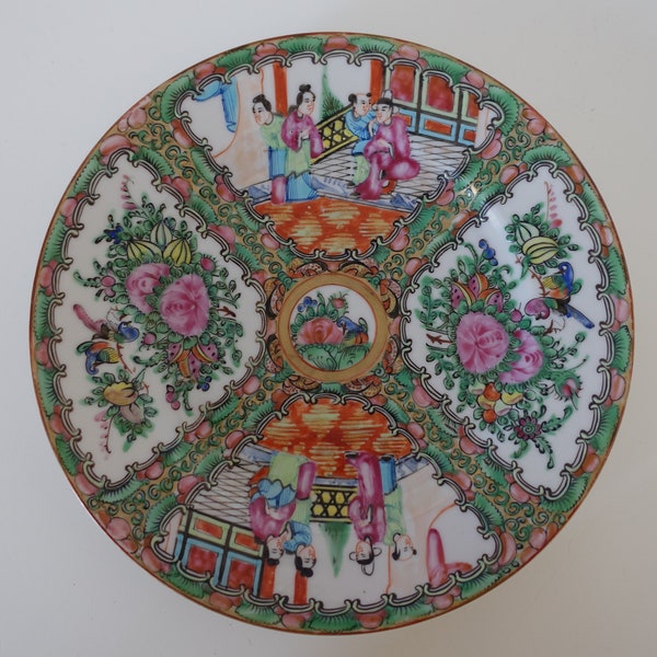 Antique Famille Rose plate
