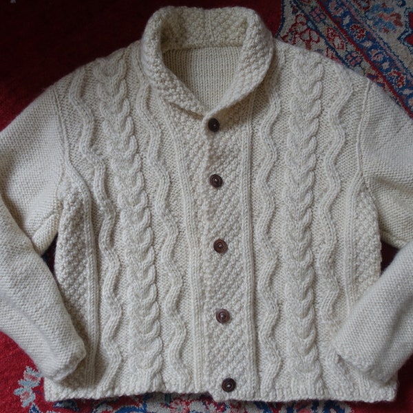 Vintage Handknitted Cardigan Size S/M