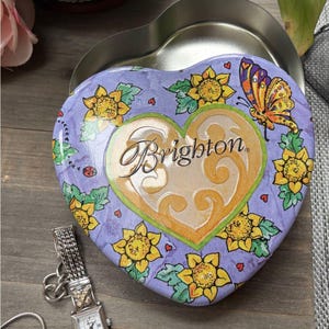 Lot of Brighton Jewelry Necklace, Watch, Earrings and Tin Bild 9