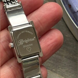 Lot of Brighton Jewelry Necklace, Watch, Earrings and Tin Bild 11