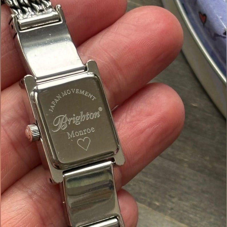 Lot of Brighton Jewelry Necklace, Watch, Earrings and Tin Bild 11