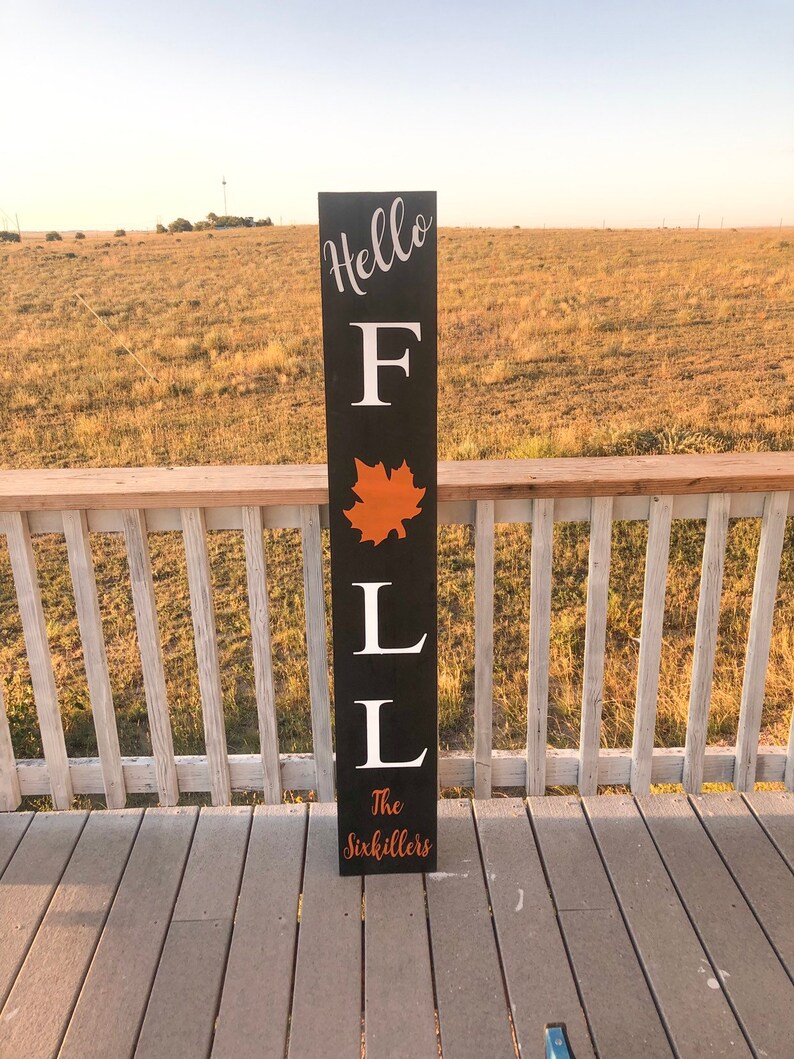 Personalized Last Name Sign DOOR Street Sign