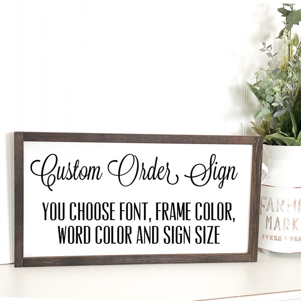 Personalized Sign - Etsy