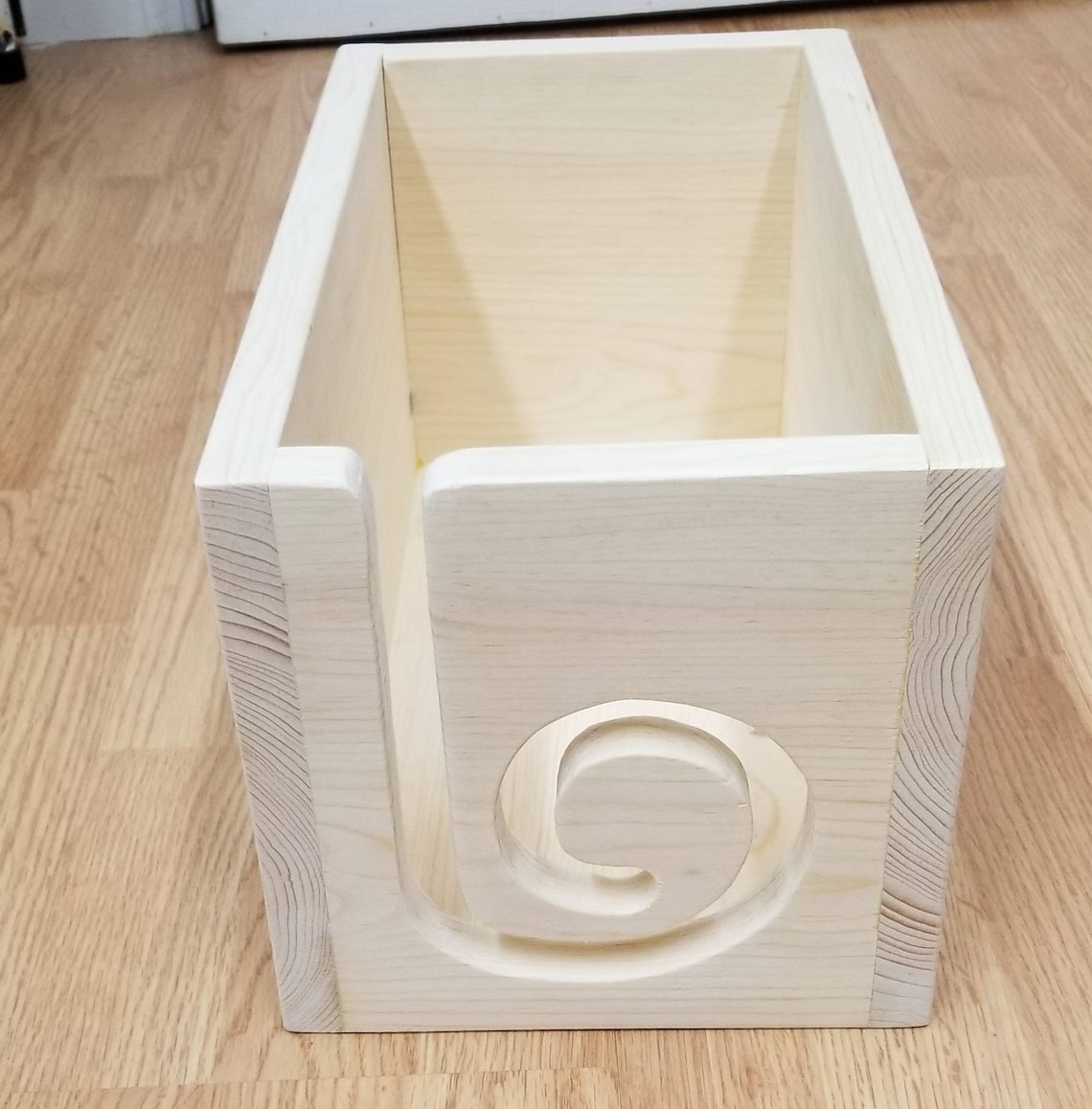 Wooden Yarn Box Yarn Storage Box Yarn Bowlwood Box Etsy