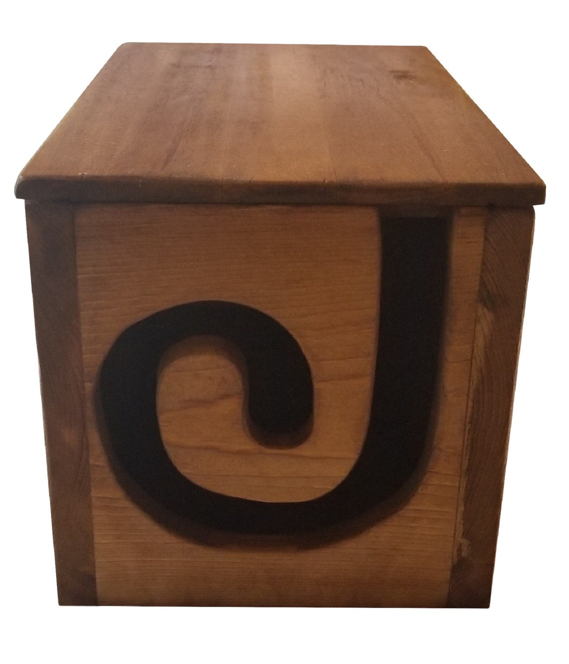 Stained Wooden Yarn Box With Lid Personalized Yarn Storage Etsy