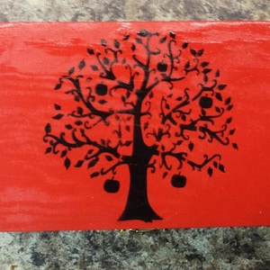 Tree of Life  Essential Oil Box, Oil Safe, Wooden Box