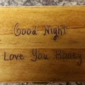 Exact Copied Handwriting From Your Loved One, Child&#39;s 1st Writing, Box, Small Jewelry Box, Trinket Box, Ring Box, Keepsake Box,
