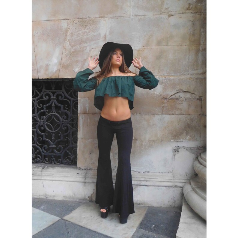 bohemian bell bottoms