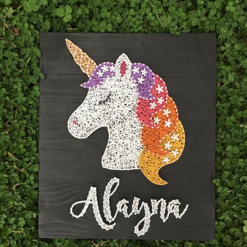 Unicorn String Art Kit Etsy