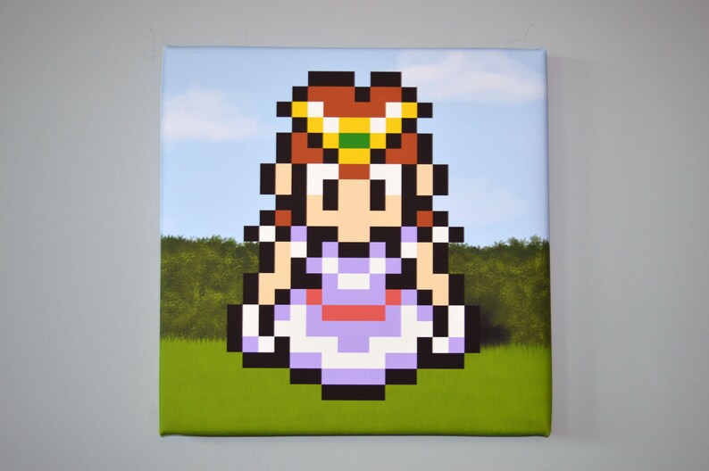 Legend of Zelda Canvas Print