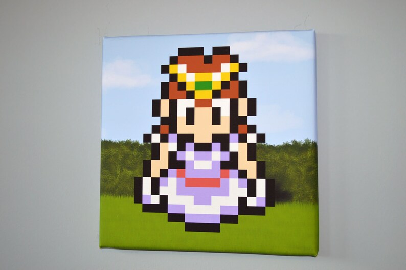 Legend of Zelda Canvas Print
