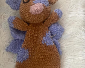 Crochet Fairy cow snuggly