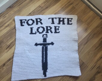 For the Lore tapestry crochet pattern