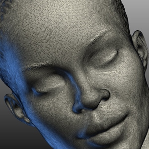 Bronte - Nude Female Figurine. NSFW STL, 3D Print, Female Figurine