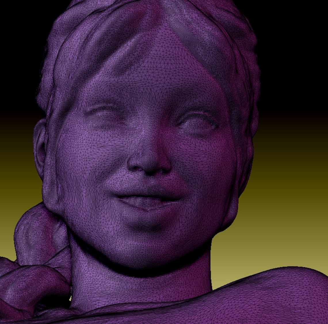 Myriam - Nude Female Figurine Ready for 3D Printing - Etsy